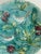 Art Nouveau French Antique Majolica Art Nouveau Bird Plate by Onnaing c.1890 For Sale - Image 3 of 9