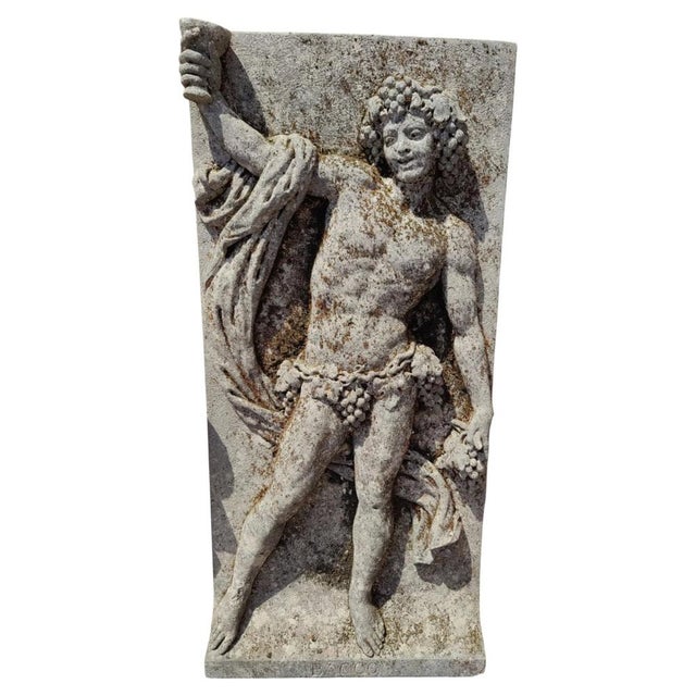 19th Century Stone Bas-Relief Depicting Bacchus, Vicenza For Sale - Image 11 of 11