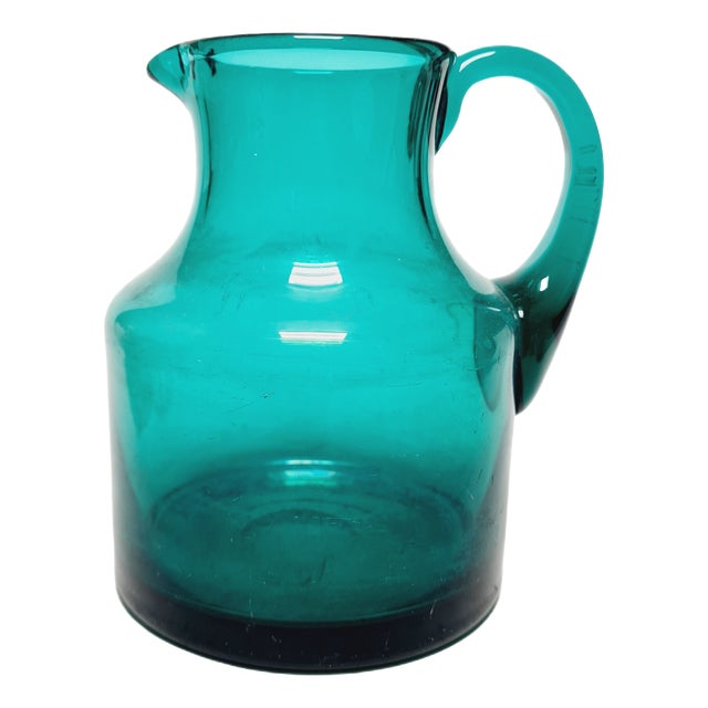 Postmodern Polish Jug by Zbigniew Horbowy for Sudety Glassworks, 1970s For Sale