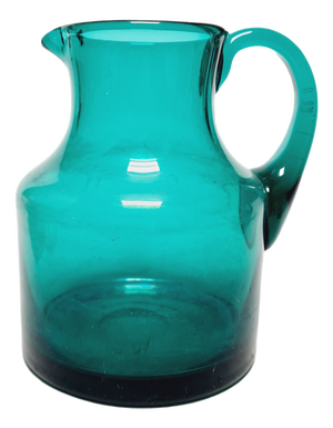 Postmodern Polish Jug by Zbigniew Horbowy for Sudety Glassworks, 1970s
