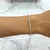 Silver Ladies 14k White Gold 1.50ctw Diamond Flexible Tennis Bangle Bracelet For Sale - Image 8 of 8