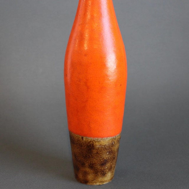Mid-Century Italian Ceramic Vase by Guido Gambone For Sale - Image 4 of 14