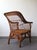 Vintage Armchair in Woven Rattan For Sale - Image 4 of 10