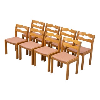 Razorblade Dining Chairs from Korup Stolefabrik, 1960s, Set of 8 For Sale