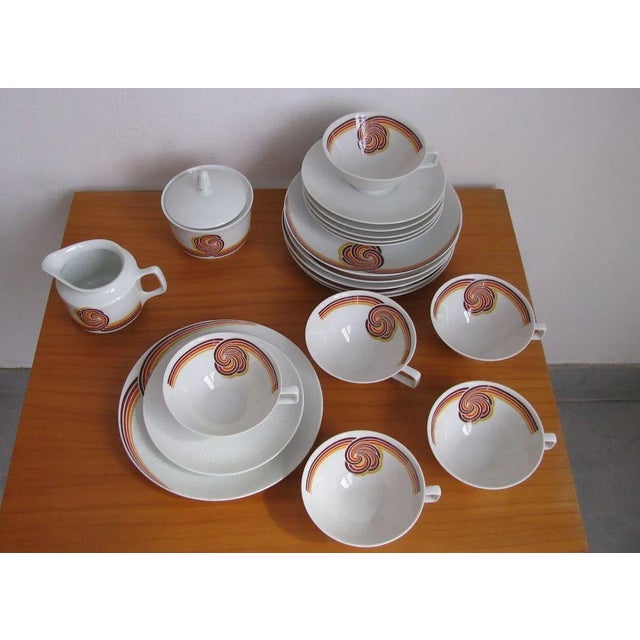 Coffee Service from Bareuther Waldsassen Bavaria, 1970s, Set of 20 For Sale - Image 14 of 17
