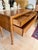1940s Two Drawer Solid Maple Console Table For Sale - Image 11 of 13