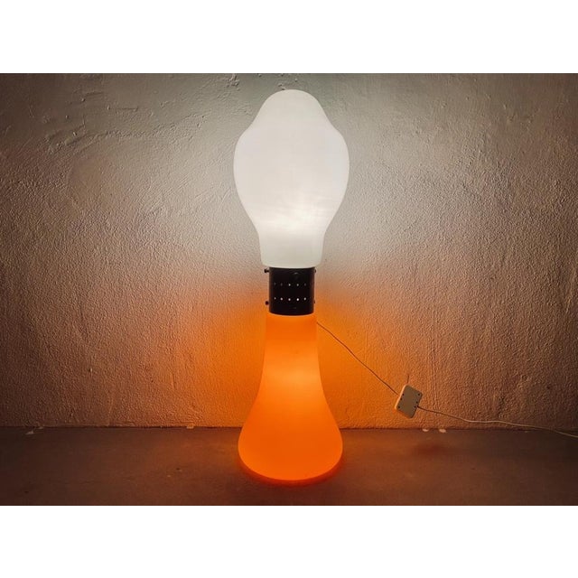 Space Age Lipstick Floor Lamp from Mazzega, Italy For Sale - Image 13 of 18