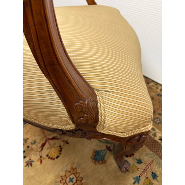 Louis XV Style Throne Chairs, Pair For Sale - Image 12 of 12