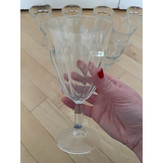 Vintage Duralex Picardie Wine Glasses - Set of 10 For Sale - Image 4 of 9