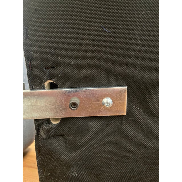 Wood Hay Mags Low 3.5 Seat Sectional in Charcoal For Sale - Image 7 of 8