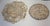 Set of two nice shell trivets!