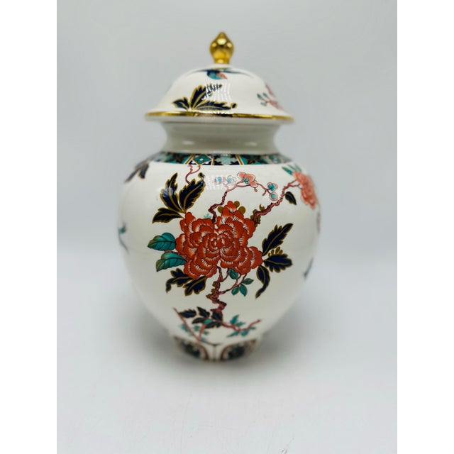 James Kent Old Foley “Eastern Glory” Ginger Jar – Made in England This stunning James Kent Old Foley porcelain ginger jar...