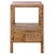 Willshine Burl 1 Drawer Accent Table in Natural For Sale - Image 9 of 10