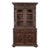 Antique French Renaissance Revival Carved Oak Breakfront Bookcase or Bar Cabinet, Circa 1880s For Sale