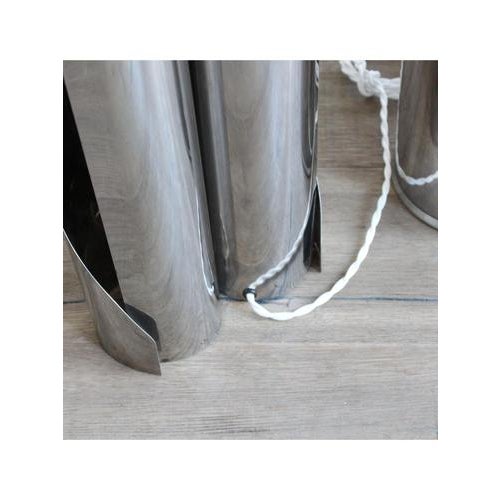 Brown Space Age Flame Lamps, 1970s, Set of 2 For Sale - Image 8 of 14