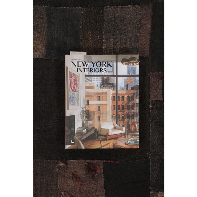 Vintage Turkish Patchwork Kilim Rug in Brown With Textural Design - Rug & Kilim For Sale - Image 9 of 9