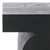 Contemporary Baraki End Table in Black For Sale - Image 3 of 8