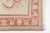 Vintage Turkish Oushak Rug in Pastel Salmon Pink and Ivory For Sale - Image 9 of 10