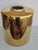 Modern Massive Gold Lustre Porcelain Cylander Vase For Sale - Image 3 of 10