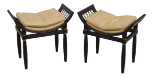 Pair Ferguson Copeland Italian Style Benches or Stools
