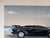 1980s Schamerhorn Black Lamborghini Countach on Sandy Beach Oil on Canvas Painting – Signed, Unframed For Sale In Miami - Image 6 of 14