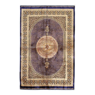 Pasargad DC Exquisite Design Paris Palace Fine Power Loom V.Silk Rug For Sale