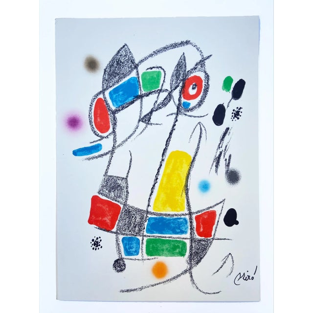 Joan Miró, Maravillas con variaciones No.3, 1975, Lithograph For Sale - Image 6 of 6