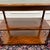 English Side Table with Green Leather Top For Sale - Image 9 of 10