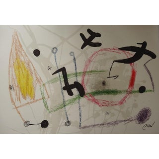 Joan Miro, Maravillas con variaciones acrosticas 5, Lithograph For Sale