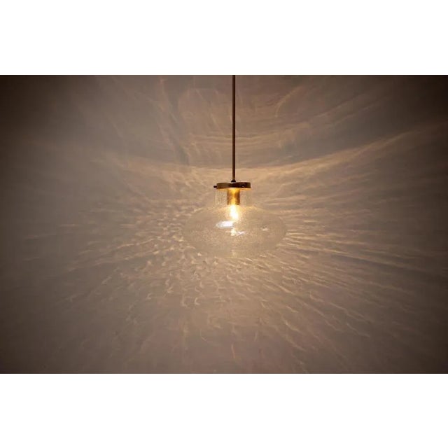 Mid-Century Glass Pedant by Kamenicky Senov, 1970s For Sale - Image 10 of 15