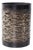 Golden Thread Medium Cylindrical Medium Candle Holder For Sale