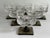 Glass Berlin Smoked Foot Shot Glass by Georg Jensen for Rosenthal Studio Line, 1960s, Set of 6 For Sale - Image 7 of 7