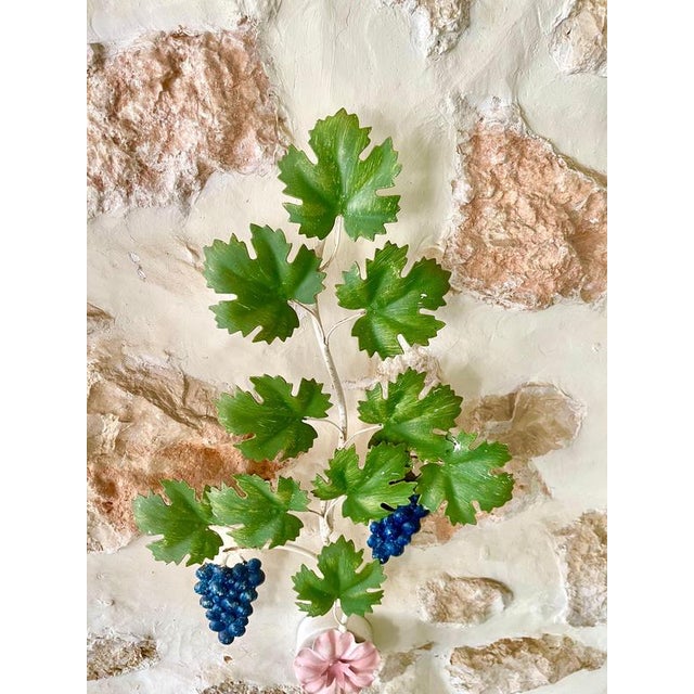 Attr Banci Firenze is often cited as the leading manufacturer of Italian painted metal floral lighting from the 1960s,...