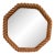Mid-Century Octogonal Rope Mirror Adrien Audoux & Frida Minet For Sale