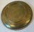 Vintage Brass Round Minimalist Ashtray For Sale - Image 4 of 5