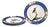 Royal Blue Bird Display Plates from Chelsea House, 1980s, Set of 4 For Sale
