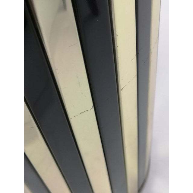 Mid-Century Black and Chrome Umbrella Stand by Siva Poggibonsi, Italy, 1950s For Sale - Image 6 of 17