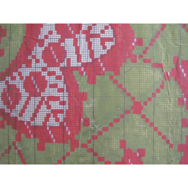 Antique French Textile Design For Sale - Image 6 of 9