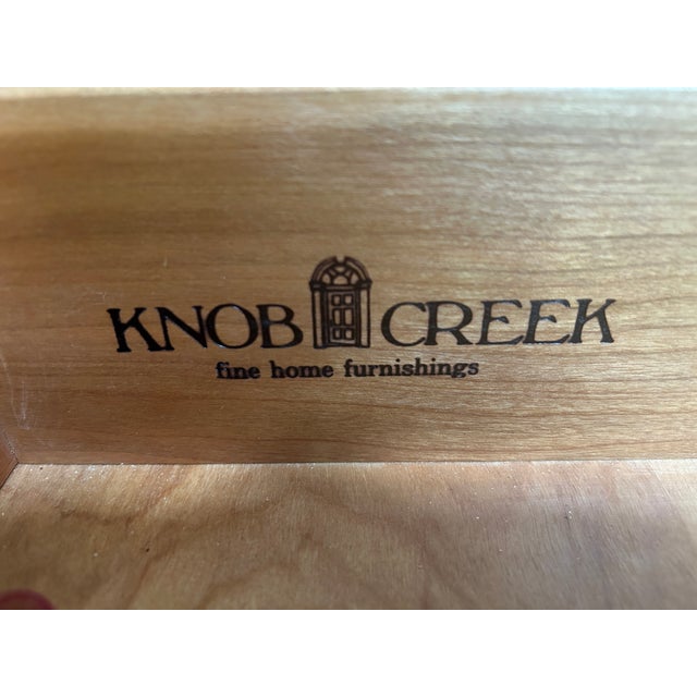 1980s Traditional Knob Creek Cherry Buffet For Sale - Image 5 of 5