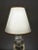 1950s Italian Murano Glass and Brass Vintage Table Lamp For Sale - Image 6 of 8