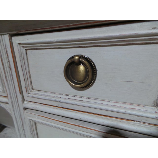 Swedish Gustavian Style 5 Drawer Console Table For Sale In Miami - Image 6 of 11