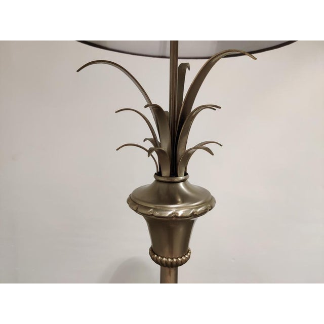 1970s Vintage Pineapple Leaf Floor Lamp, 1970s For Sale - Image 5 of 10