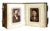 American Civil War Era Morocco Leather Photo Album With Brass Closures For Sale - Image 9 of 10
