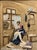 Historicism Porcelain Majolica Relief Image of a Mother with Children in a Room, 1890s For Sale - Image 11 of 13