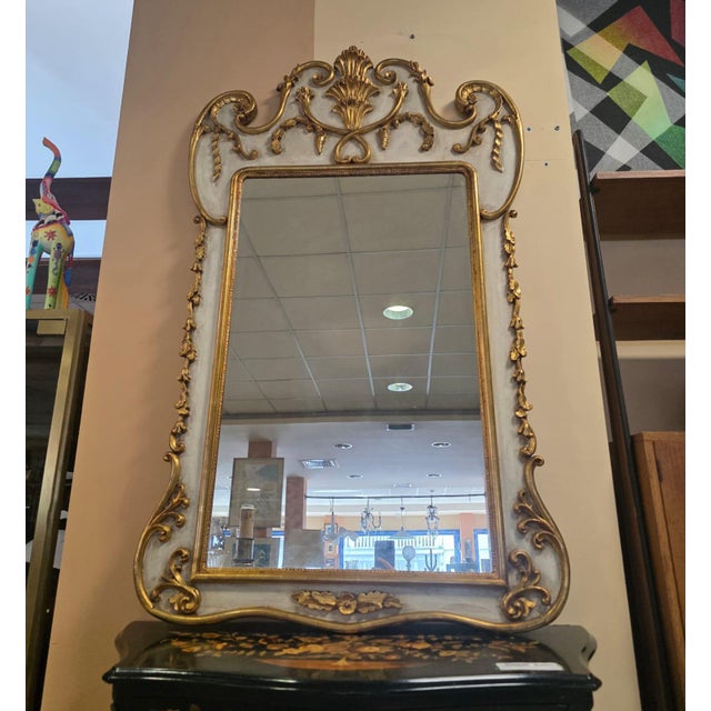 Vintage Georgian Style Mirror, 1950s For Sale - Image 12 of 12