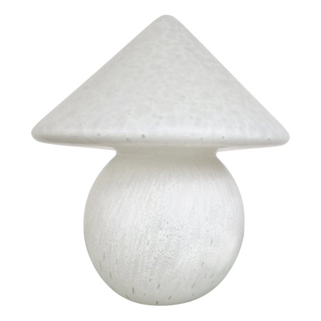 Vintage Murano Glass Mushroom Table Lamp from Peil & Putzler, 1970s For Sale