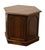 ETHAN ALLEN Georgian Court Solid Cherry Traditional Style 24x27" Hexagonal Accent Storage End Table 11-8075 - Sheffield...