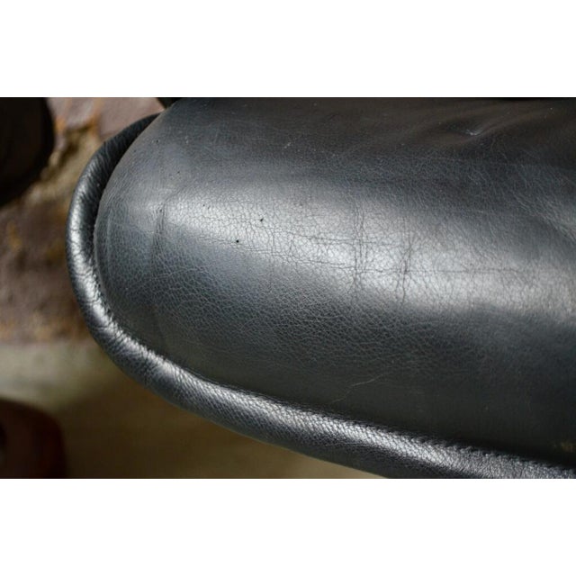 Set of Vintage Norwegian Lounge Chair & Ottoman from Ekornes, 1980s For Sale - Image 15 of 18