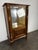 Oak Display Cabinet with Fluted Columns in the style of Dudouyt, 1930s For Sale - Image 3 of 9