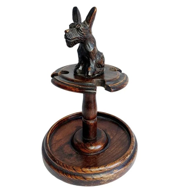 Tobacco Pipe Stand with Scotty Dog For Sale - Image 4 of 5
